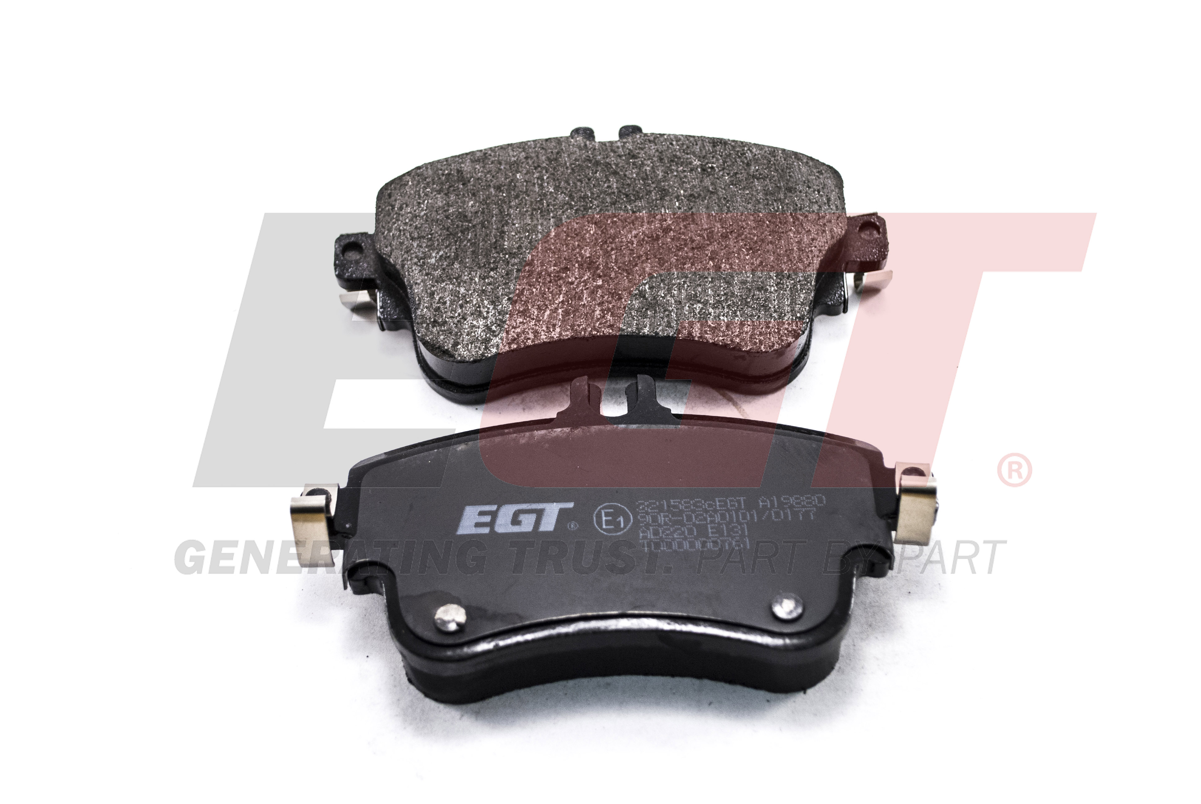 EGT Комплект тормозных колодок, дисковый тормоз 321583CEGT