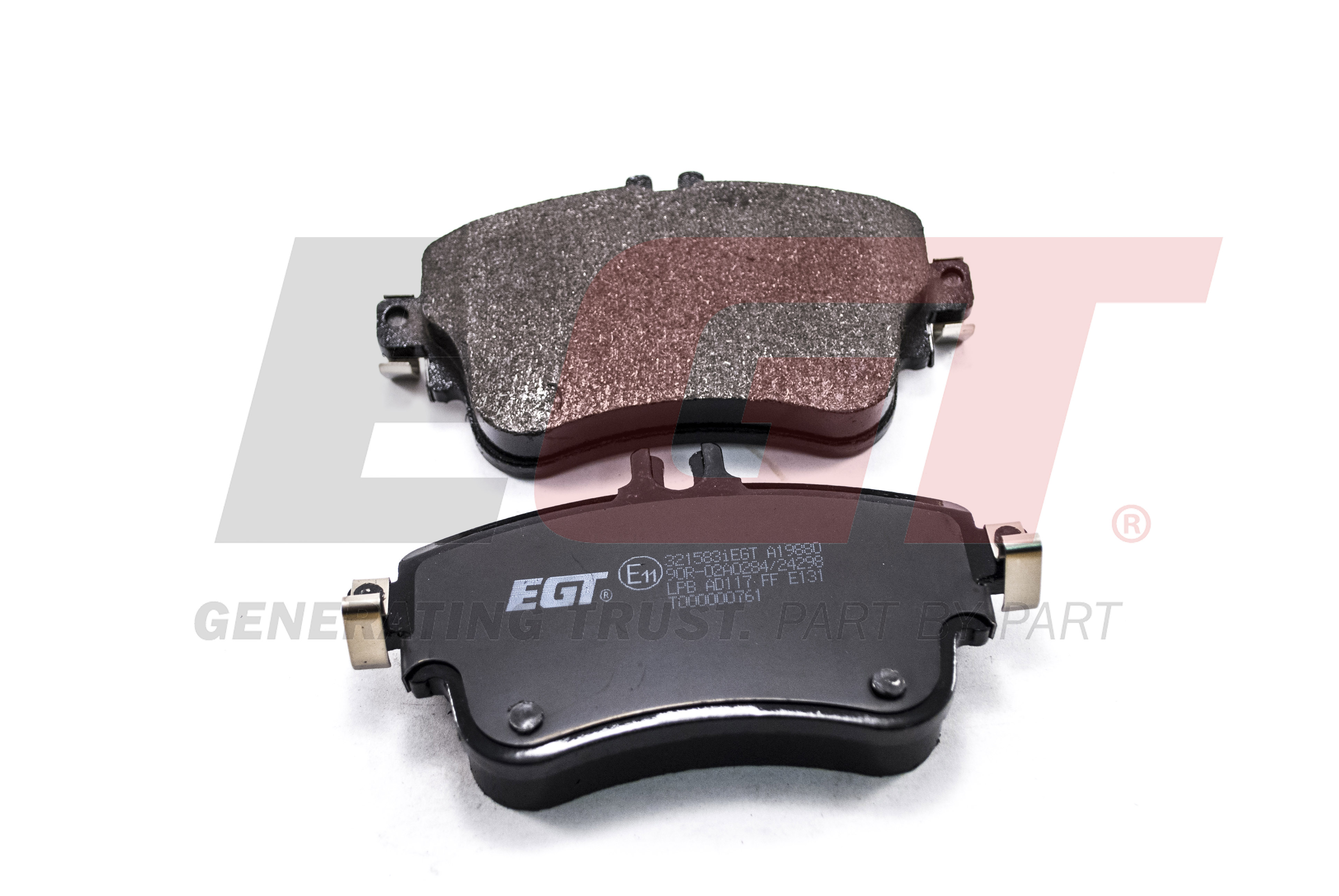 EGT Комплект тормозных колодок, дисковый тормоз 321583IEGT