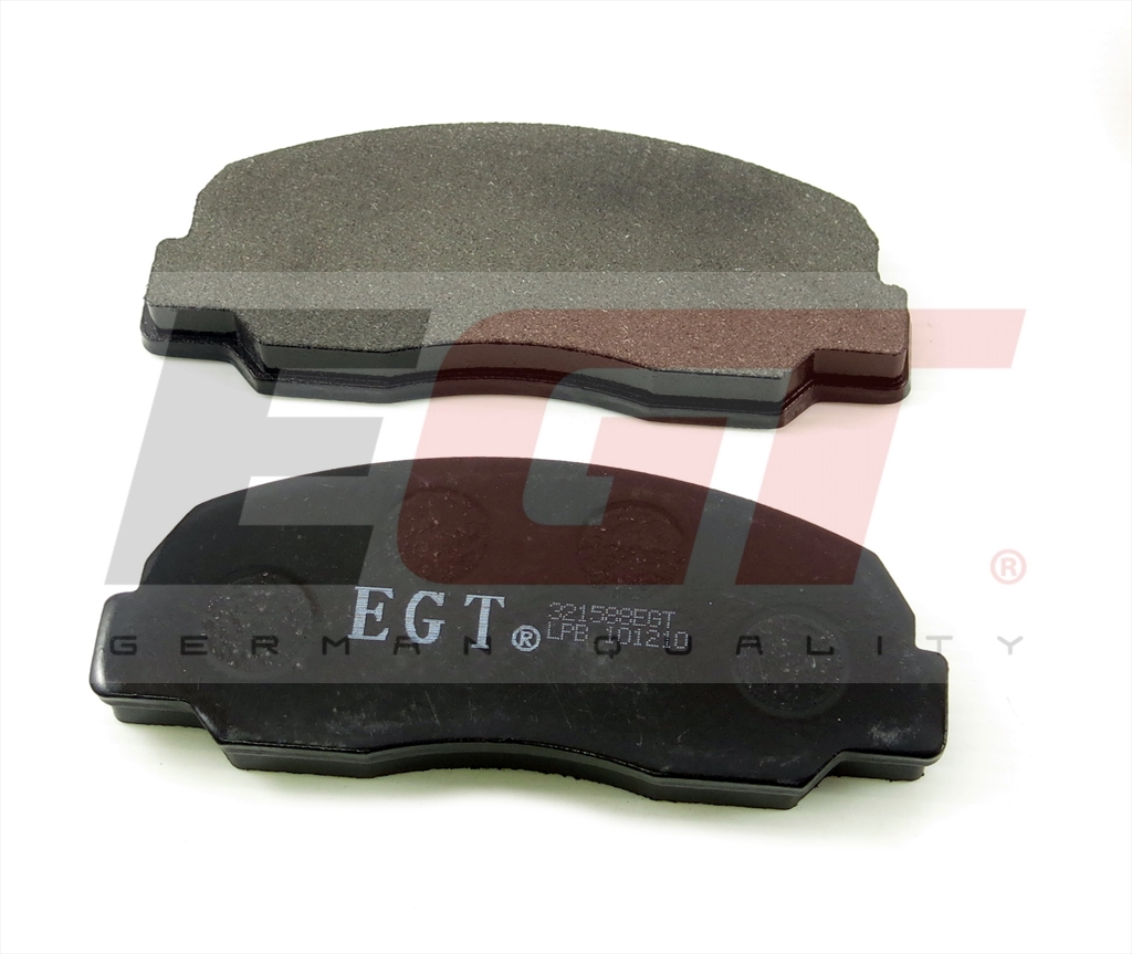 EGT Комплект тормозных колодок, дисковый тормоз 321588EGT