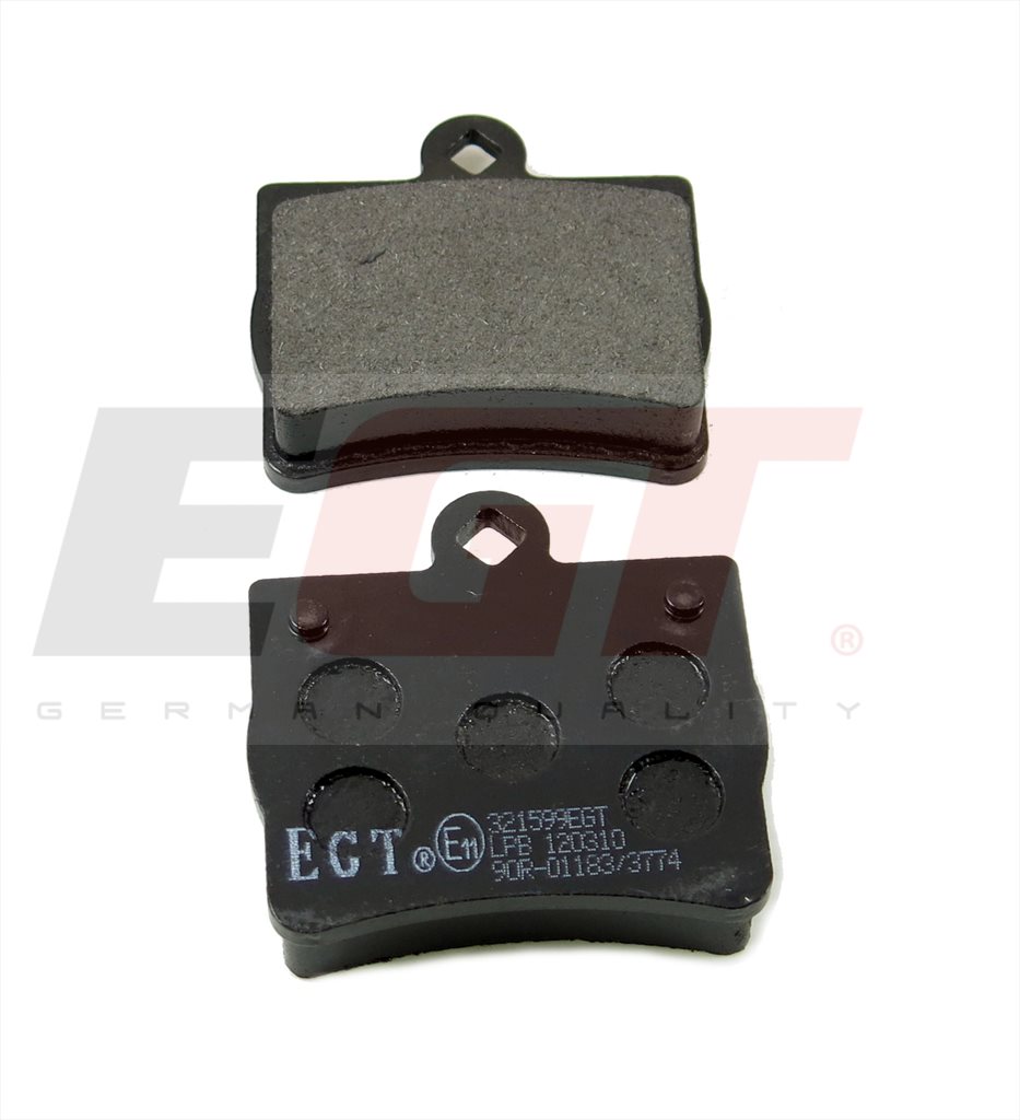 EGT Комплект тормозных колодок, дисковый тормоз 321599EGT
