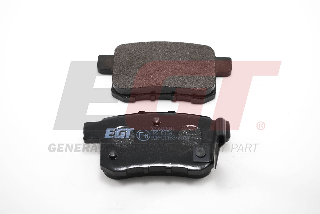 EGT Комплект тормозных колодок, дисковый тормоз 321600EGT