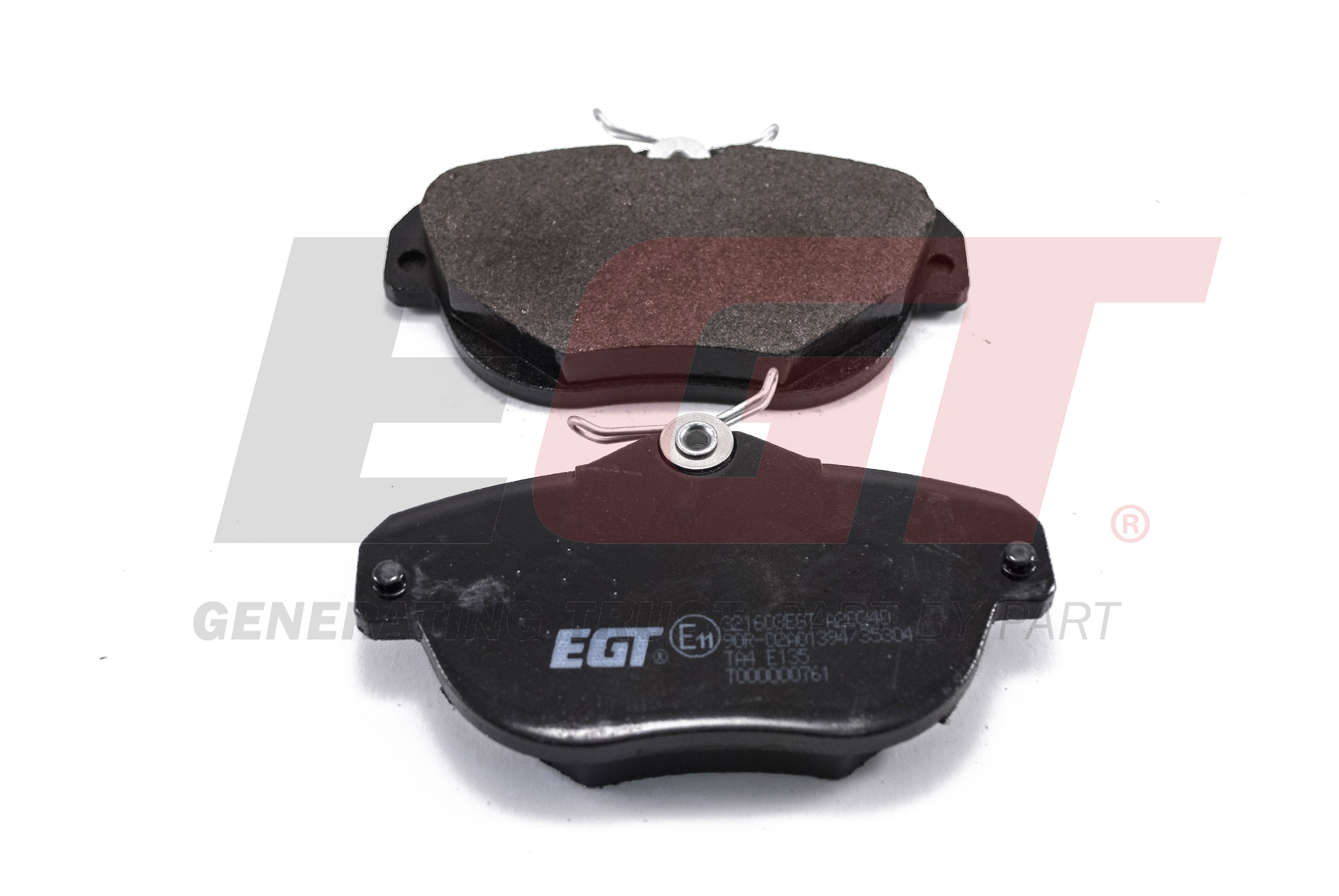 EGT Комплект тормозных колодок, дисковый тормоз 321603EGT