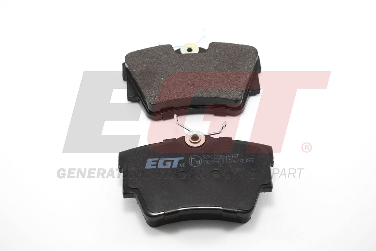 EGT Комплект тормозных колодок, дисковый тормоз 321605IEGT