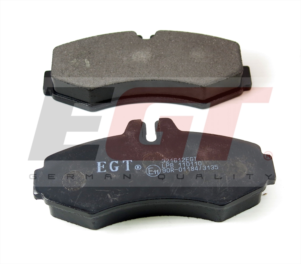 EGT Комплект тормозных колодок, дисковый тормоз 321612EGT