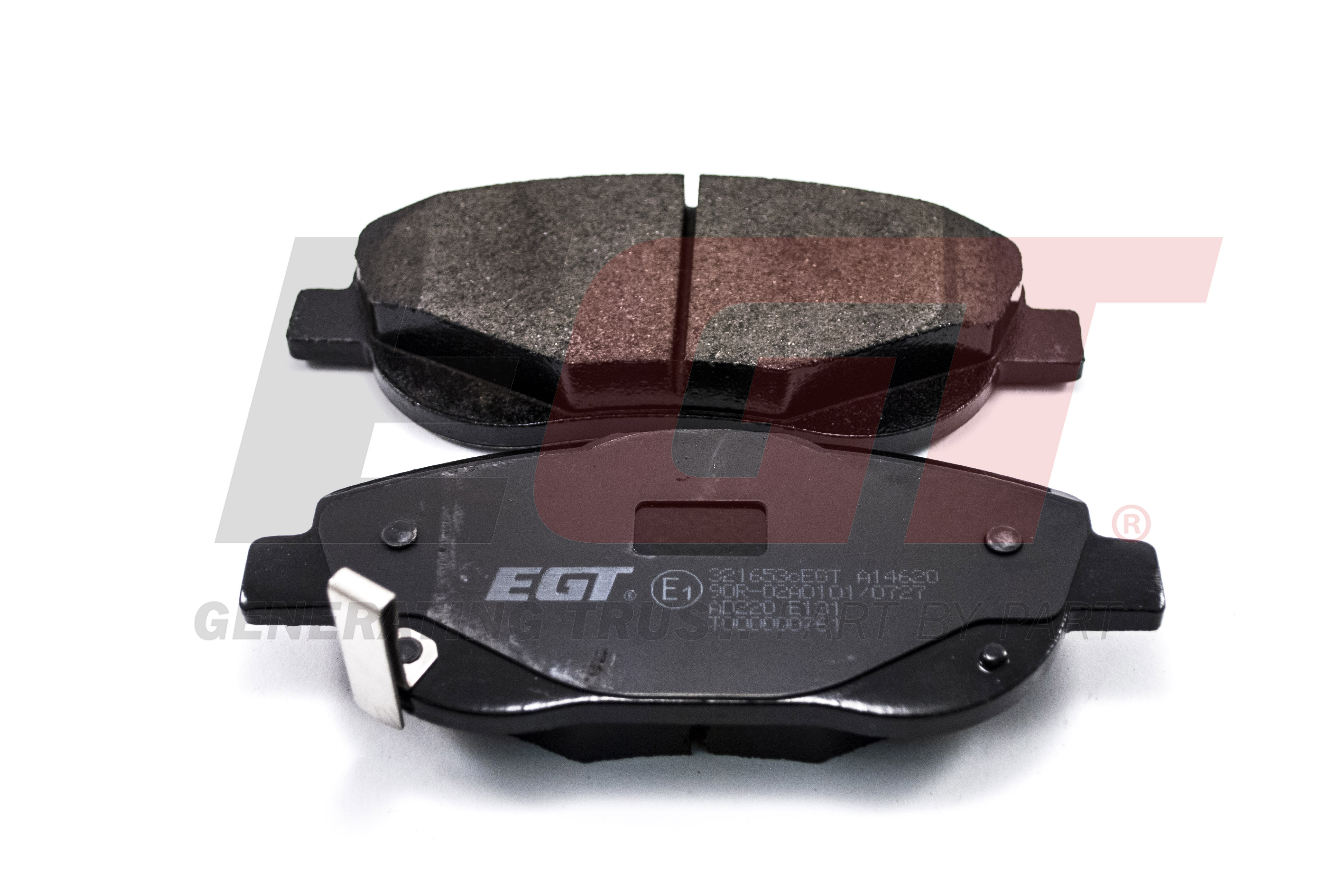 EGT Комплект тормозных колодок, дисковый тормоз 321653CEGT