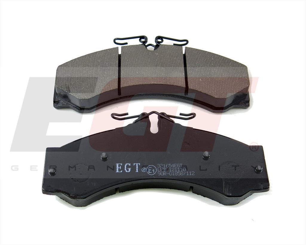 EGT Комплект тормозных колодок, дисковый тормоз 321654EGT