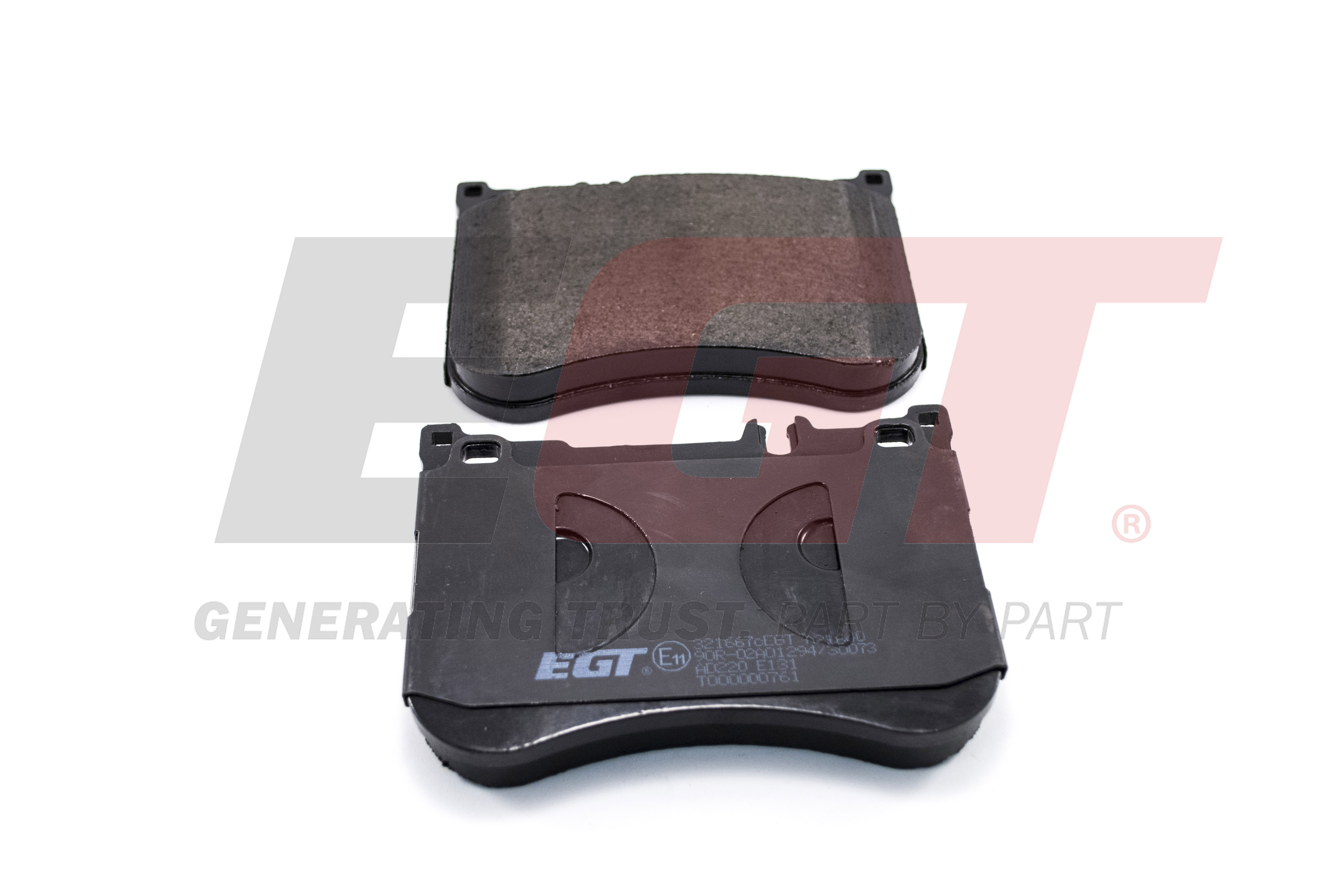 EGT Комплект тормозных колодок, дисковый тормоз 321667CEGT