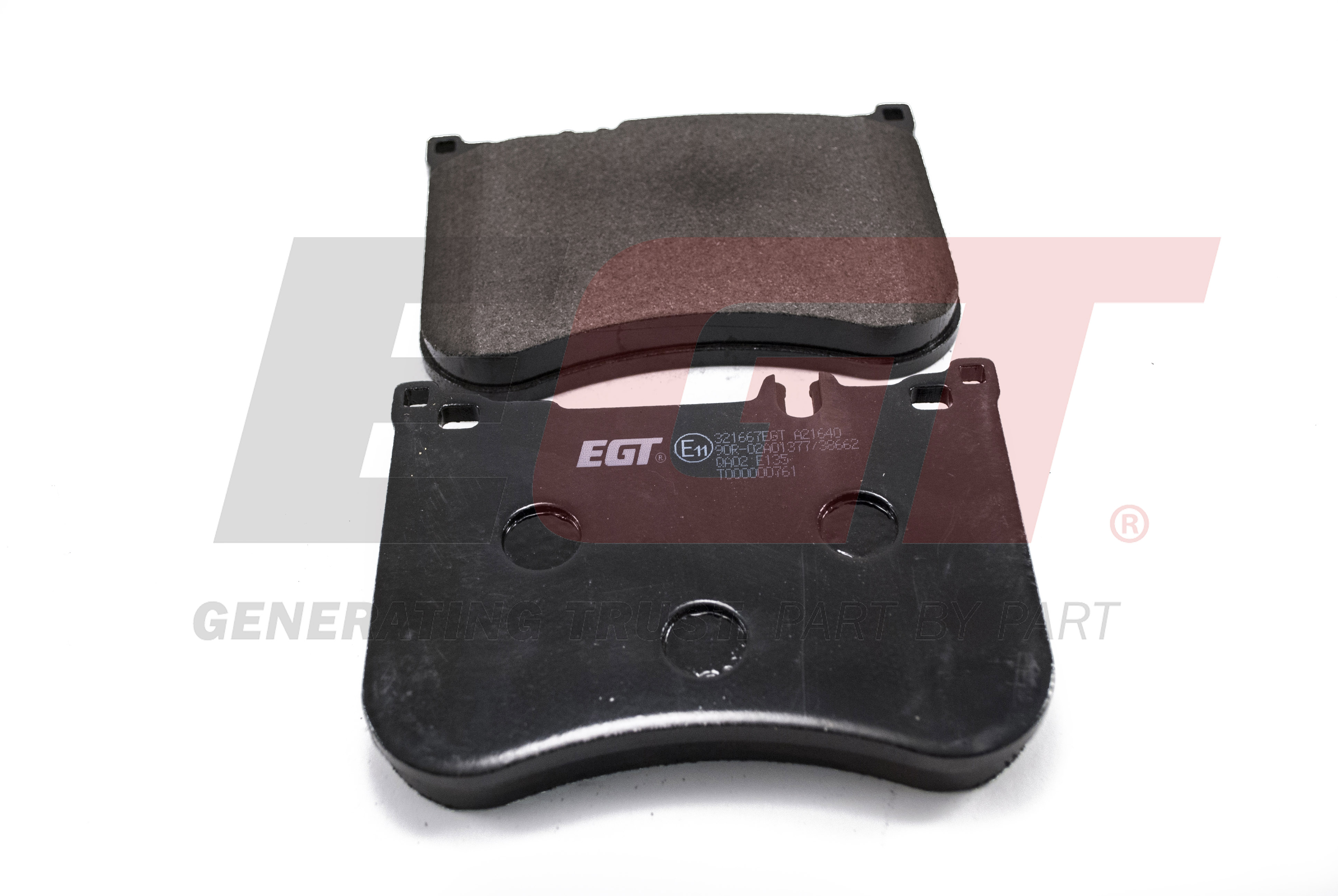 EGT Комплект тормозных колодок, дисковый тормоз 321667EGT