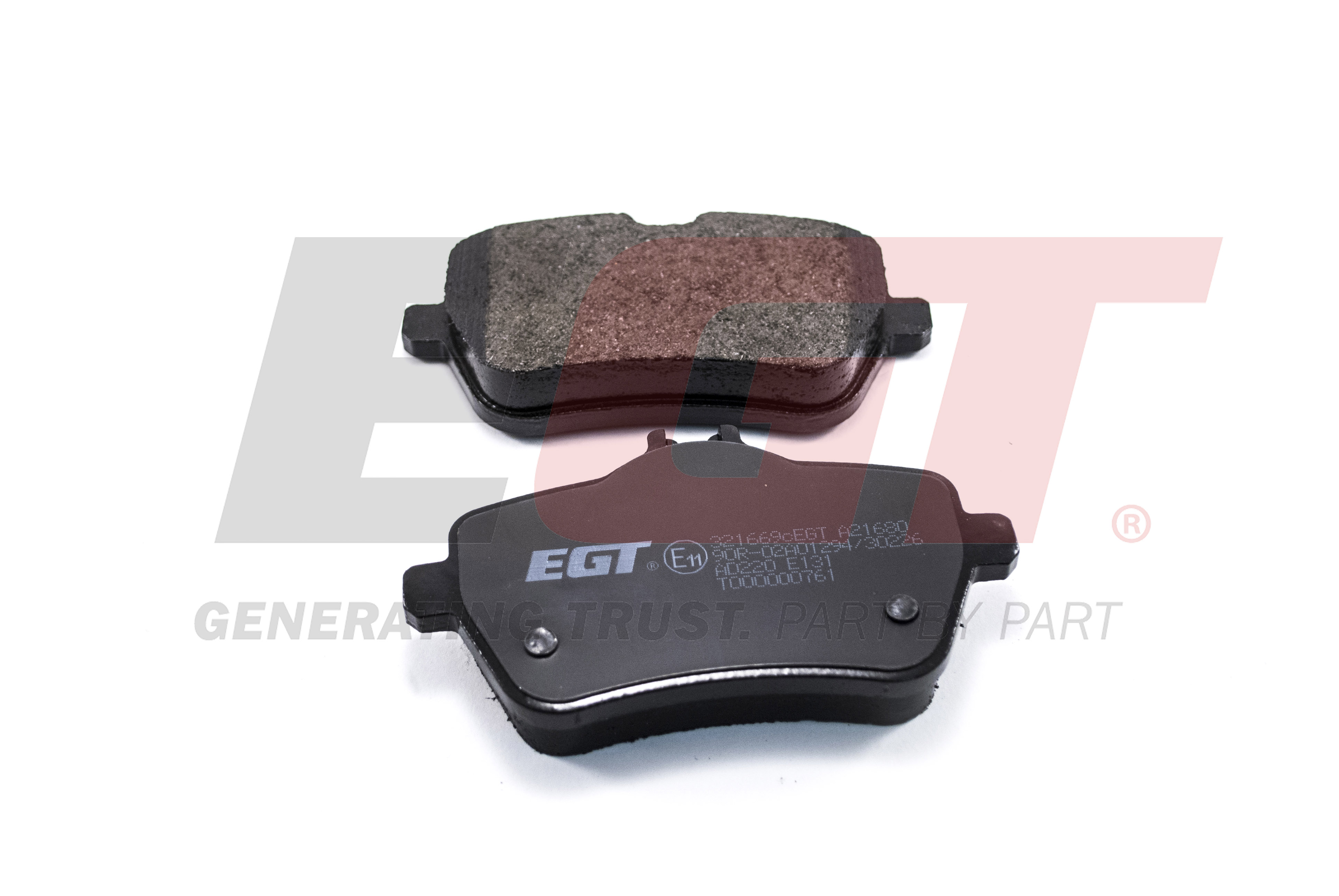EGT Комплект тормозных колодок, дисковый тормоз 321669CEGT