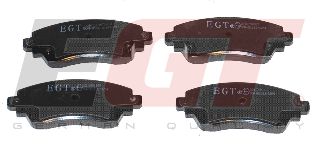 EGT Комплект тормозных колодок, дисковый тормоз 321679IEGT