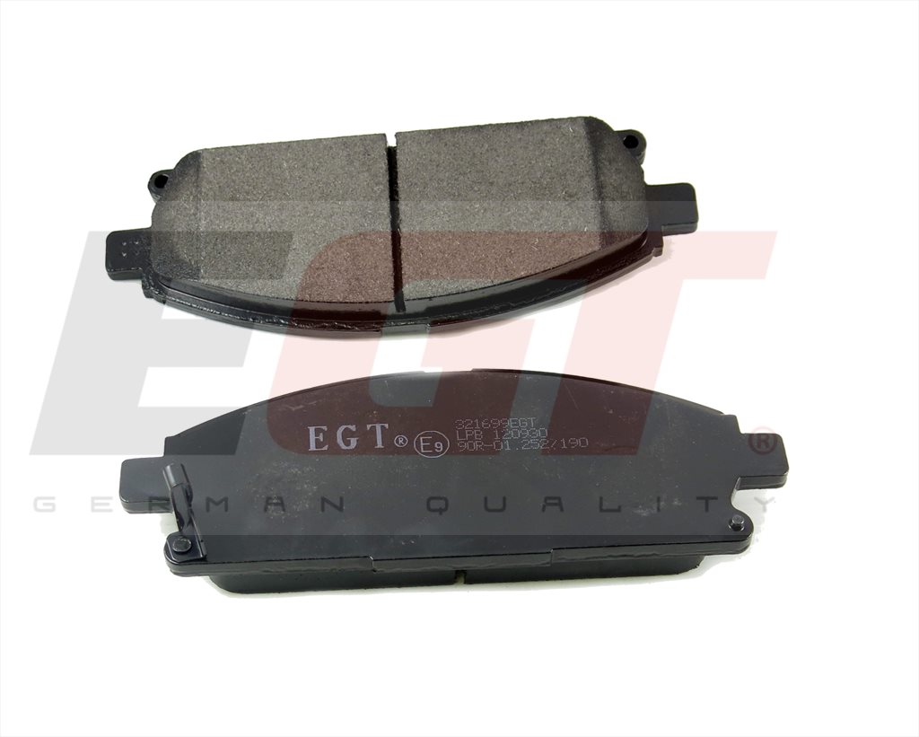 EGT Комплект тормозных колодок, дисковый тормоз 321699EGT