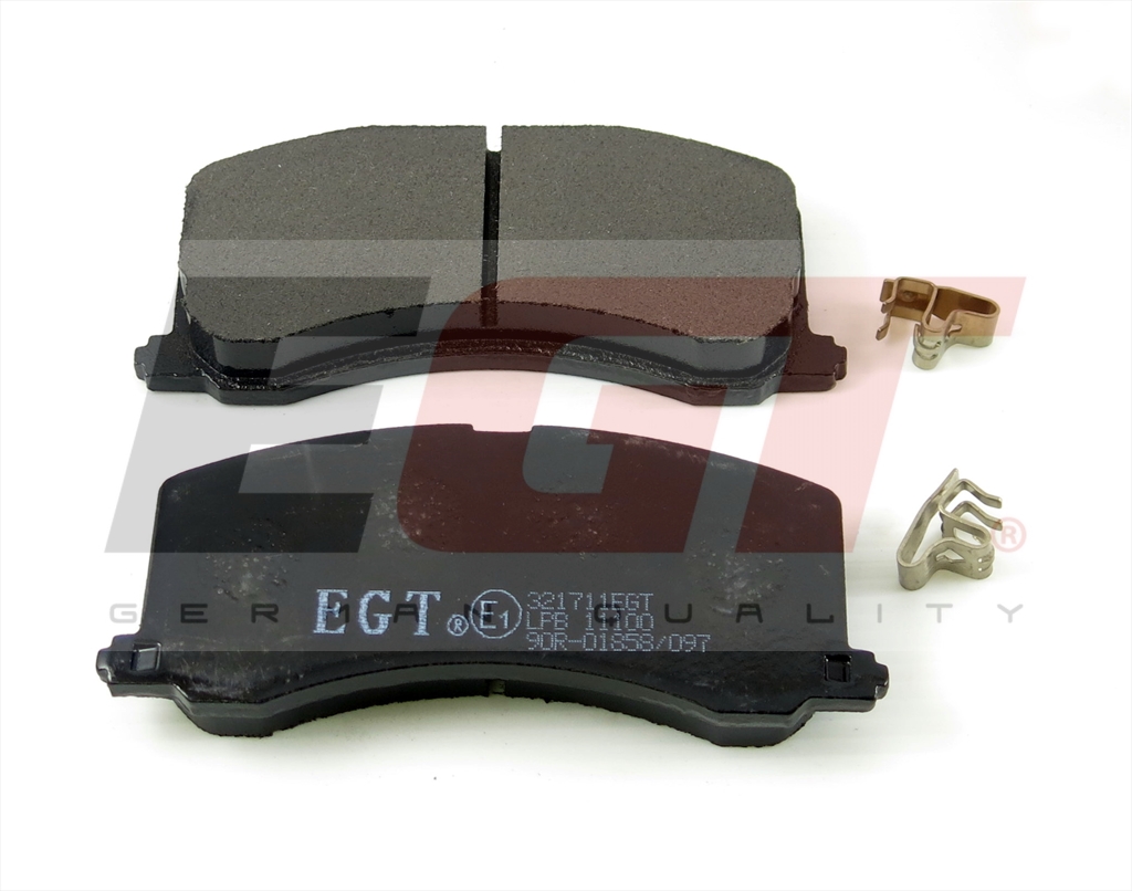 EGT Комплект тормозных колодок, дисковый тормоз 321711EGT