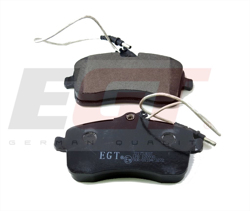 EGT Комплект тормозных колодок, дисковый тормоз 321753EGT