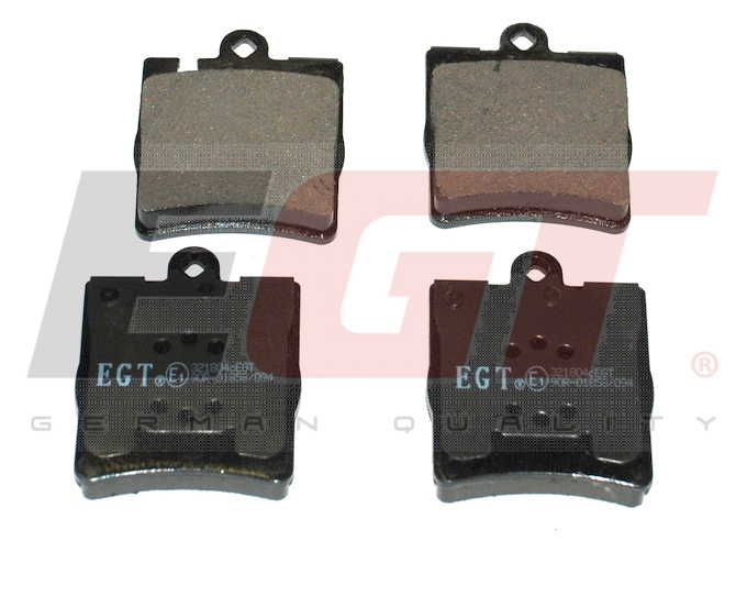 EGT Комплект тормозных колодок, дисковый тормоз 321804CEGT