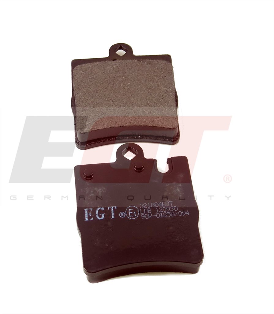 EGT Комплект тормозных колодок, дисковый тормоз 321804EGT