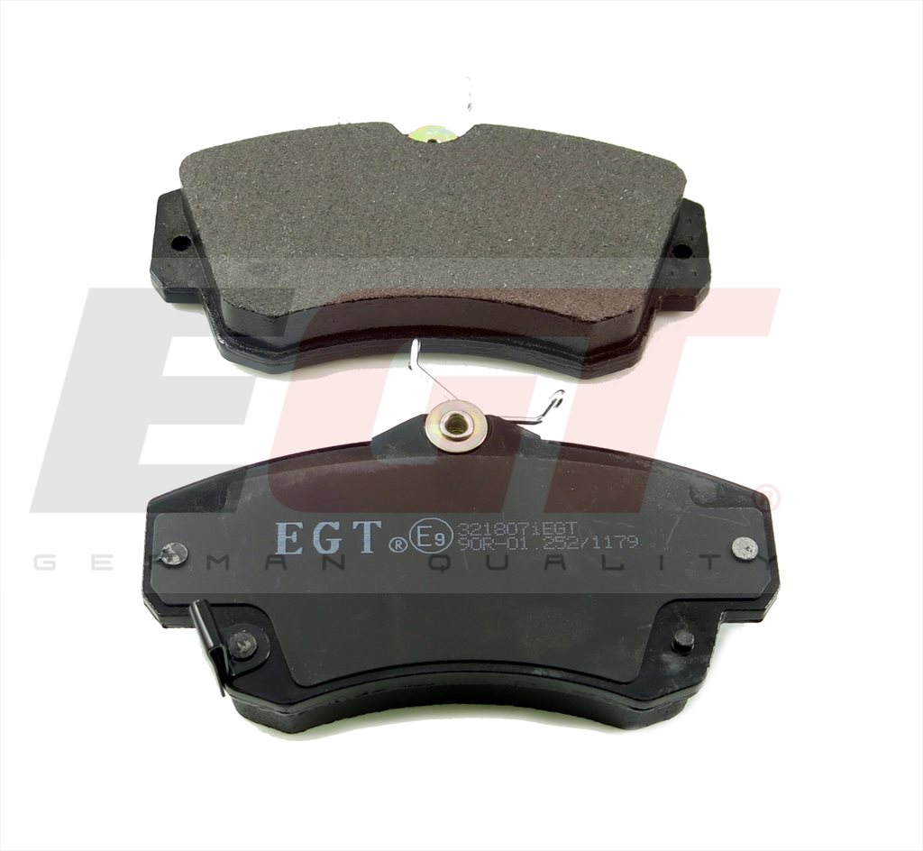 EGT Комплект тормозных колодок, дисковый тормоз 321807IEGT