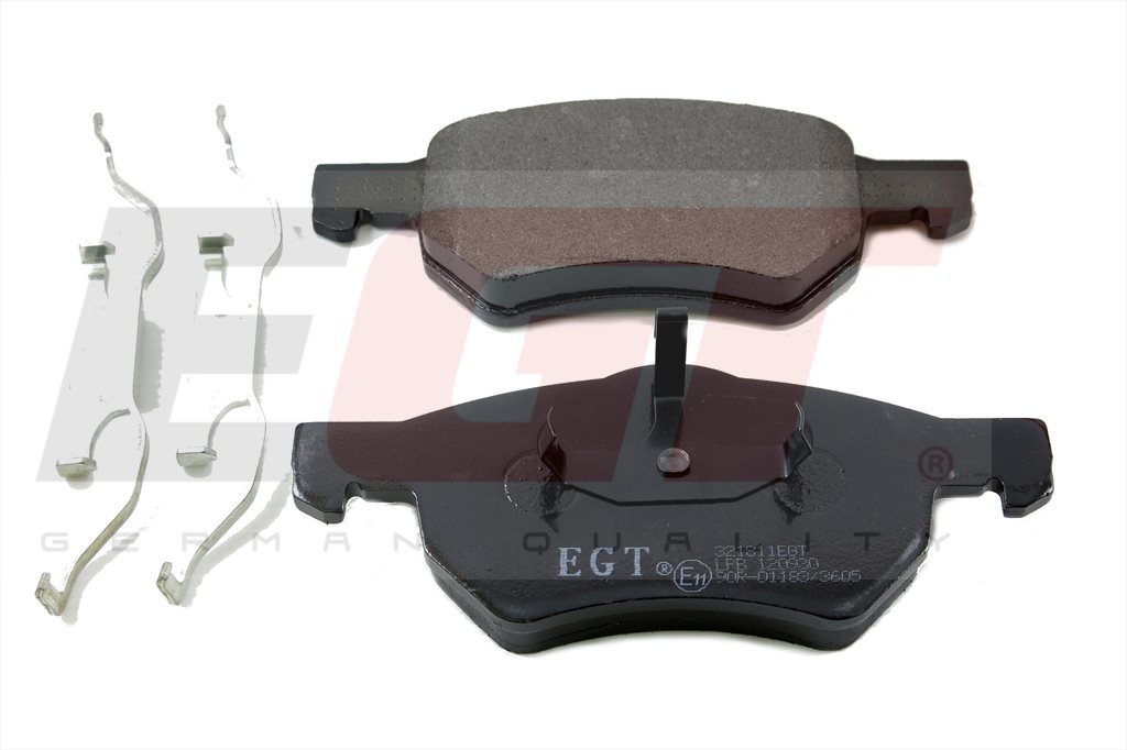 EGT Комплект тормозных колодок, дисковый тормоз 321811EGT