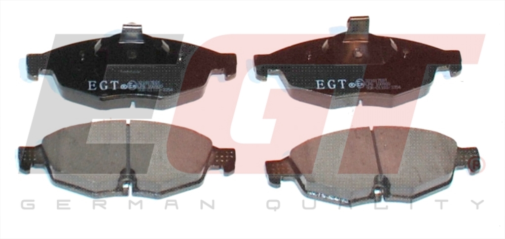 EGT Комплект тормозных колодок, дисковый тормоз 321817EGT