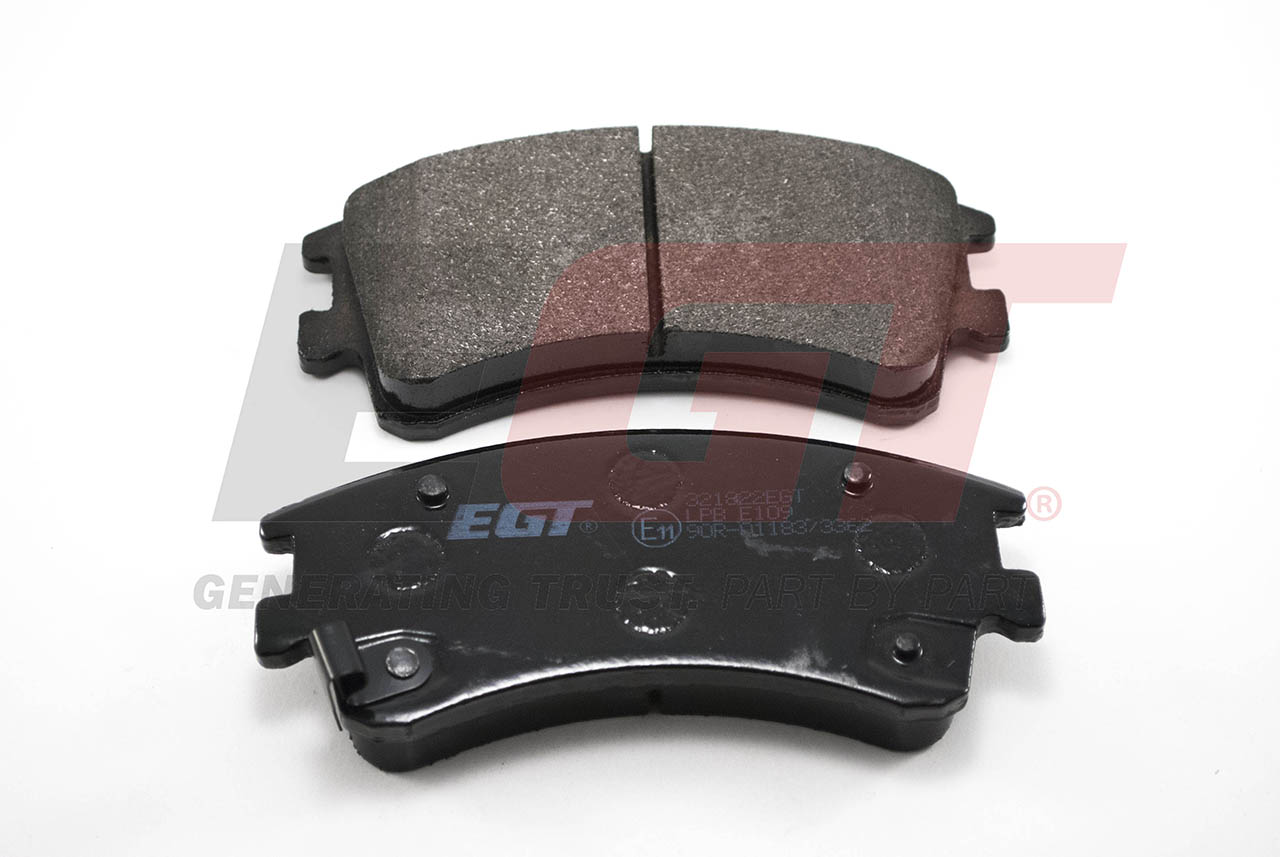 EGT Комплект тормозных колодок, дисковый тормоз 321822EGT