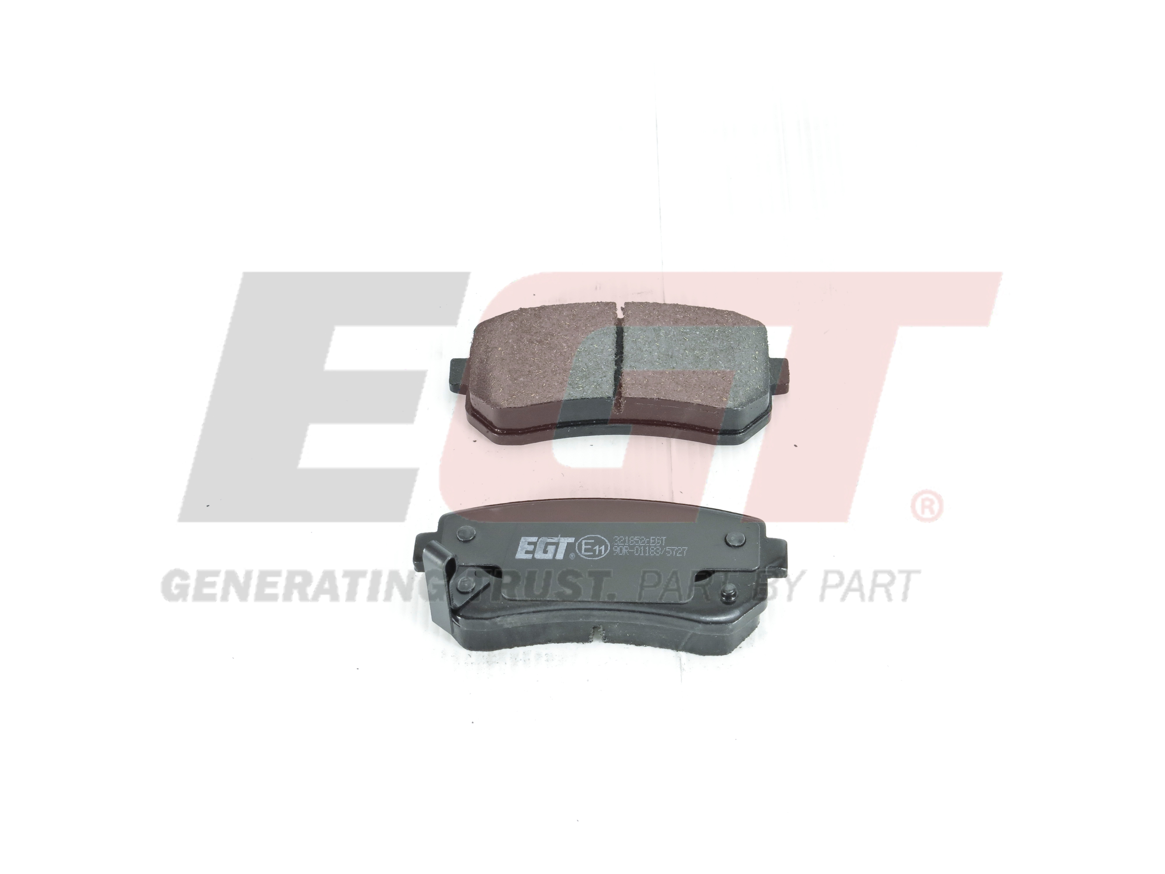 EGT Комплект тормозных колодок, дисковый тормоз 321852CEGT