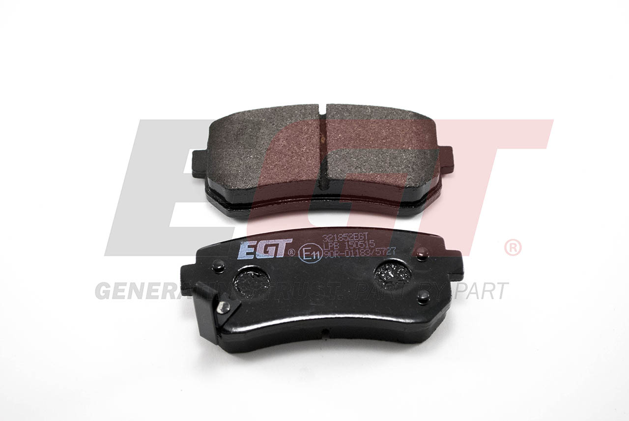EGT Комплект тормозных колодок, дисковый тормоз 321852EGT