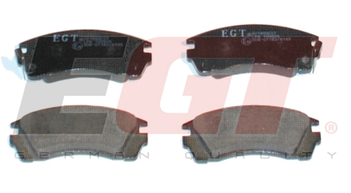 EGT Комплект тормозных колодок, дисковый тормоз 321899EGT