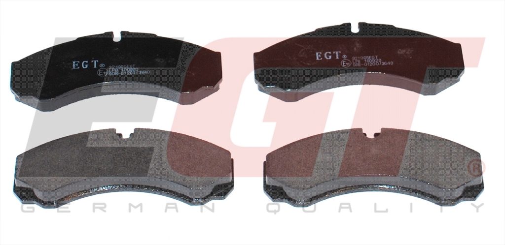EGT Комплект тормозных колодок, дисковый тормоз 321905EGT