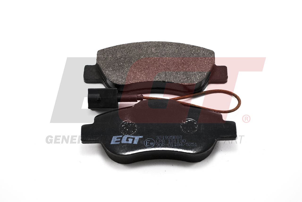 EGT Комплект тормозных колодок, дисковый тормоз 321935EGT