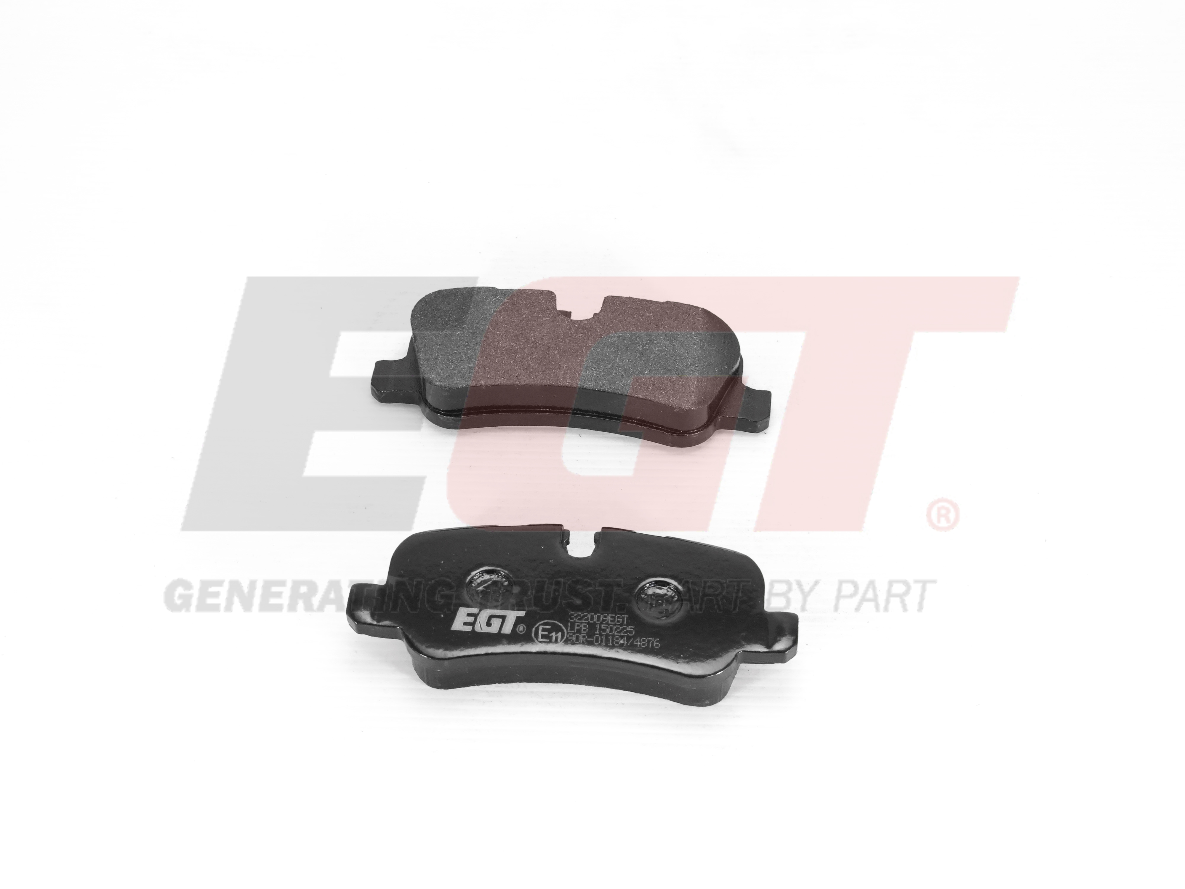 EGT Комплект тормозных колодок, дисковый тормоз 322009EGT