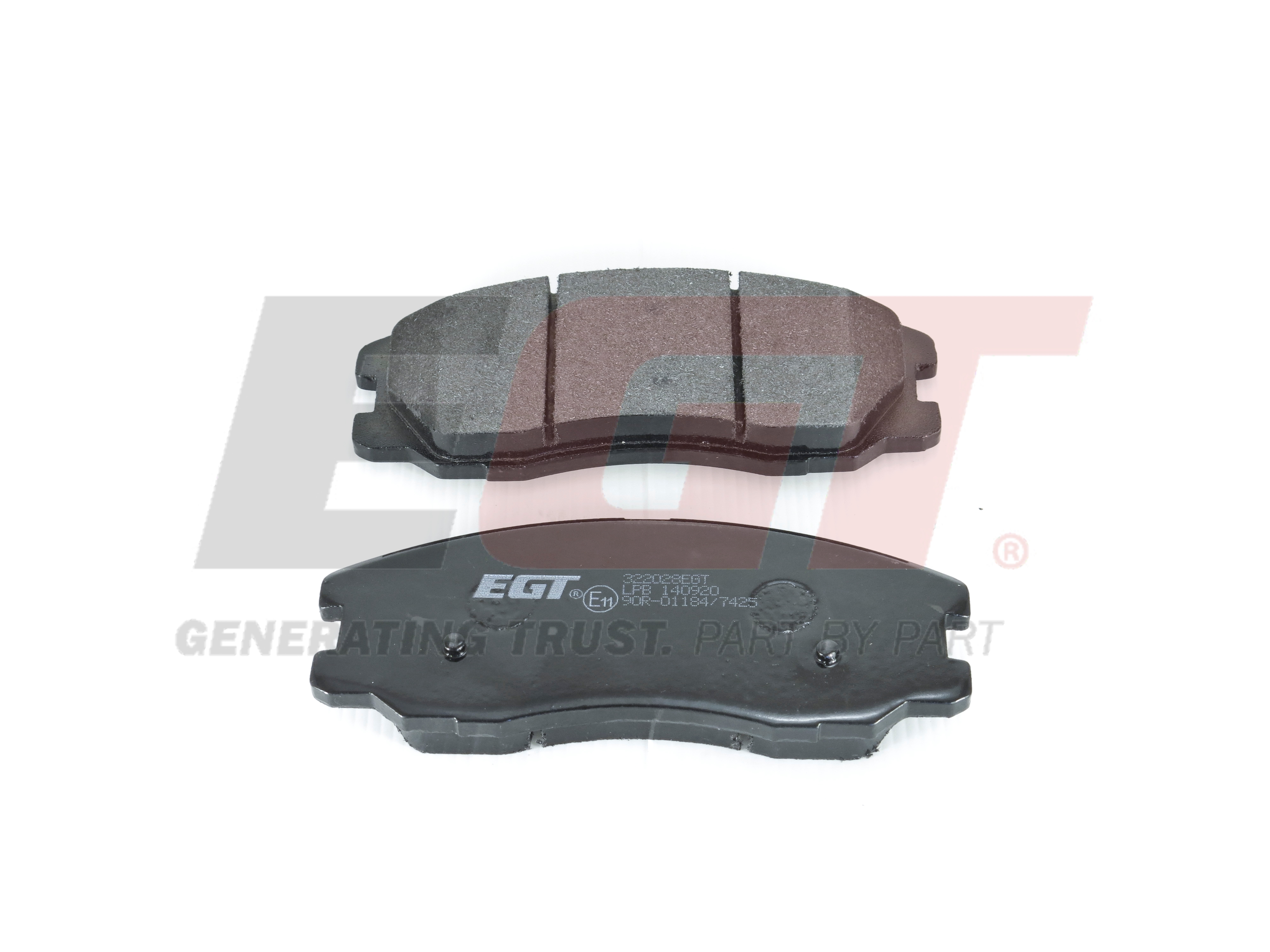 EGT Комплект тормозных колодок, дисковый тормоз 322028EGT