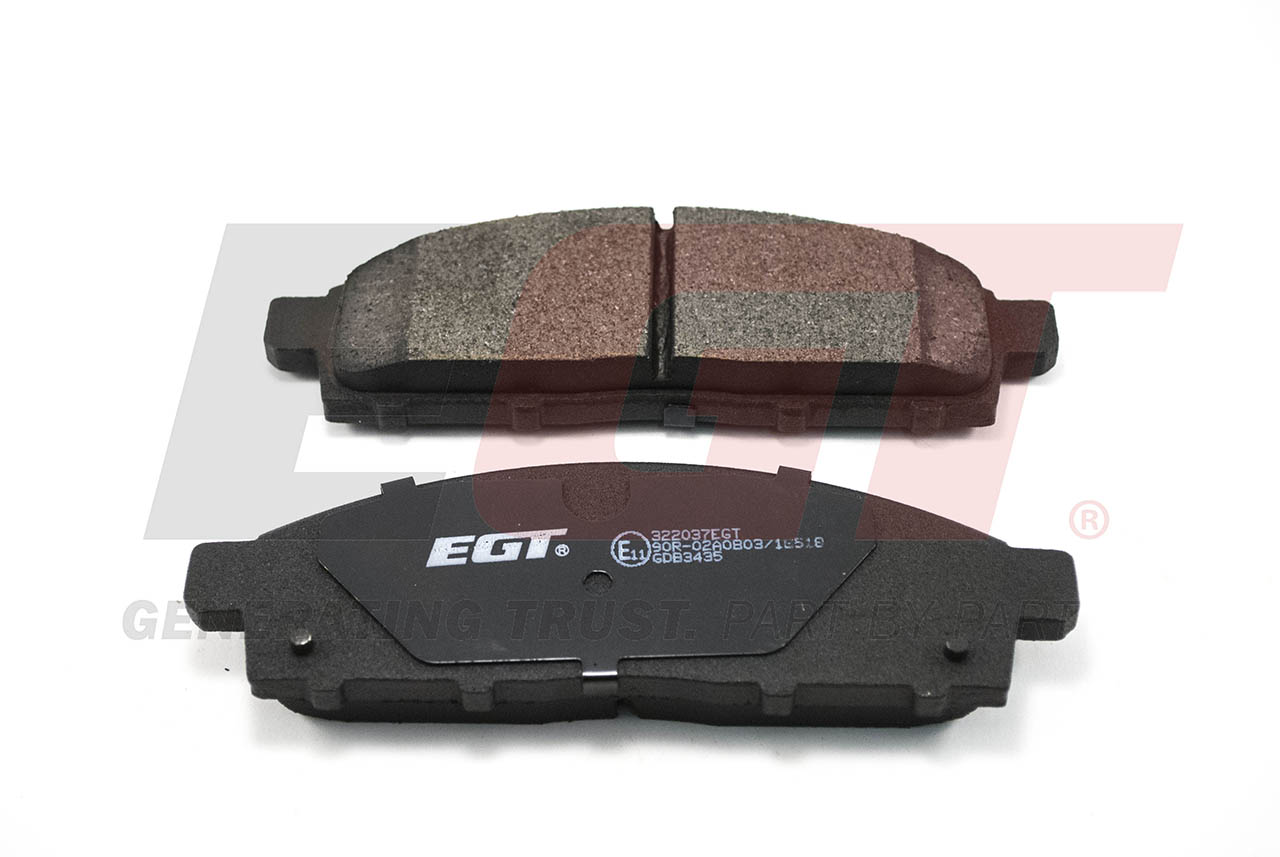 EGT Комплект тормозных колодок, дисковый тормоз 322037EGT