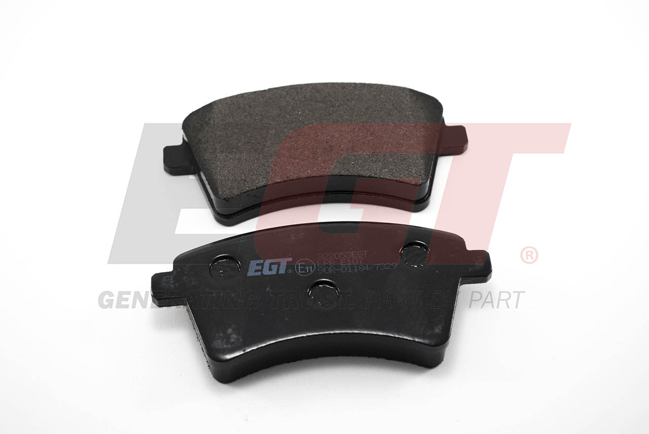 EGT Комплект тормозных колодок, дисковый тормоз 322053EGT