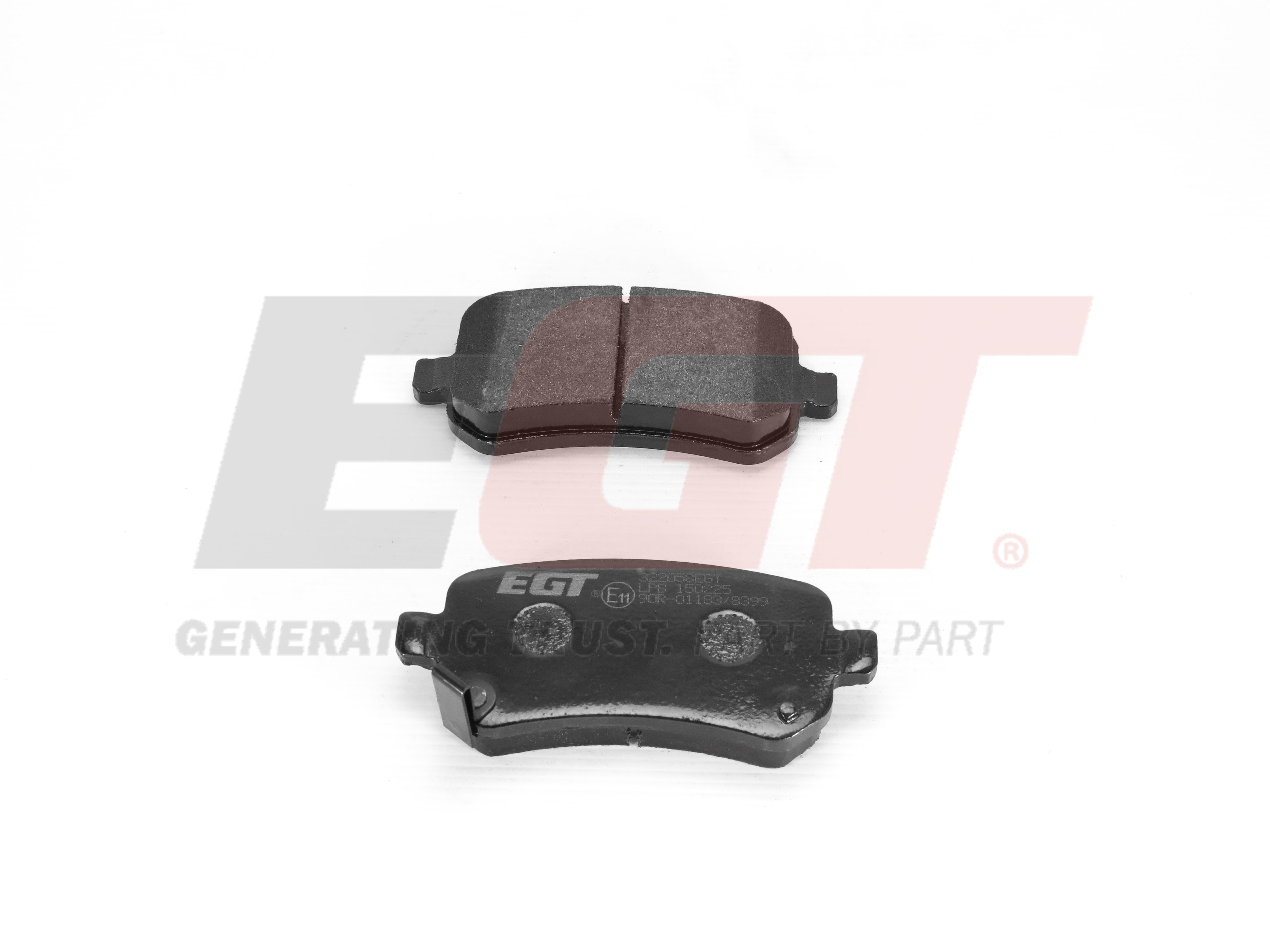 EGT Комплект тормозных колодок, дисковый тормоз 322058EGT