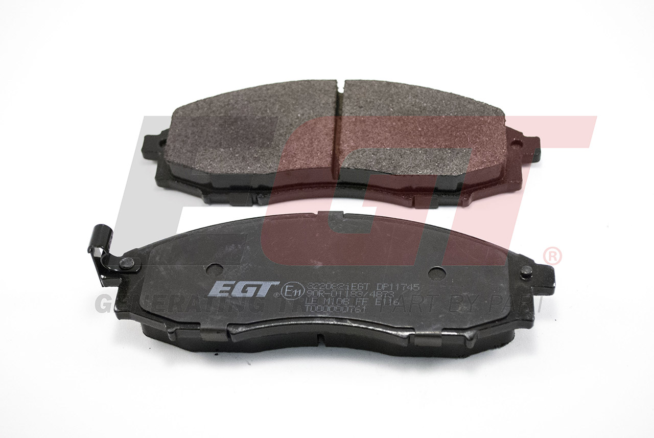 EGT Комплект тормозных колодок, дисковый тормоз 322082IEGT