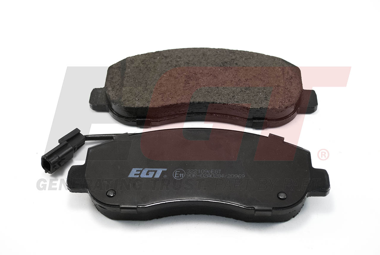 EGT Комплект тормозных колодок, дисковый тормоз 322109CEGT