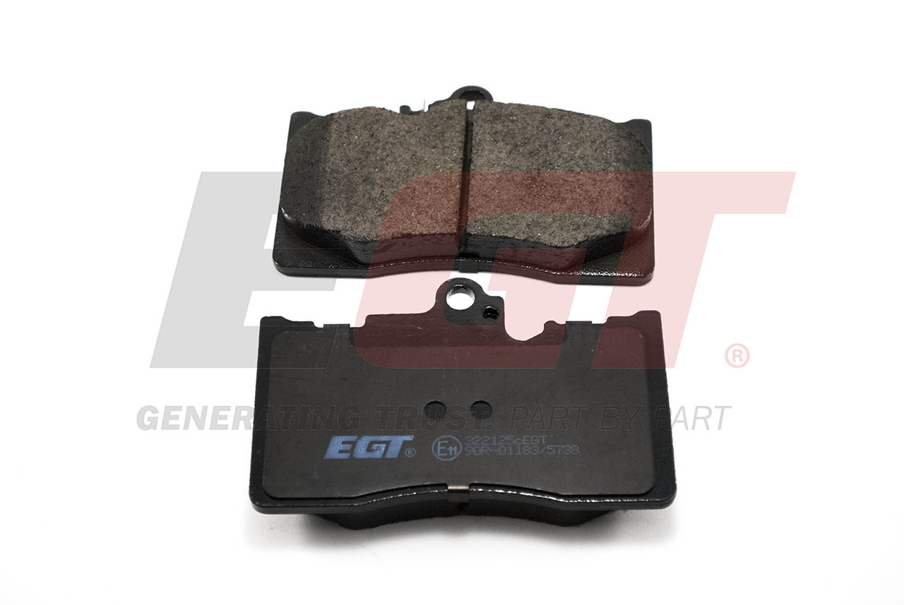 EGT Комплект тормозных колодок, дисковый тормоз 322125CEGT