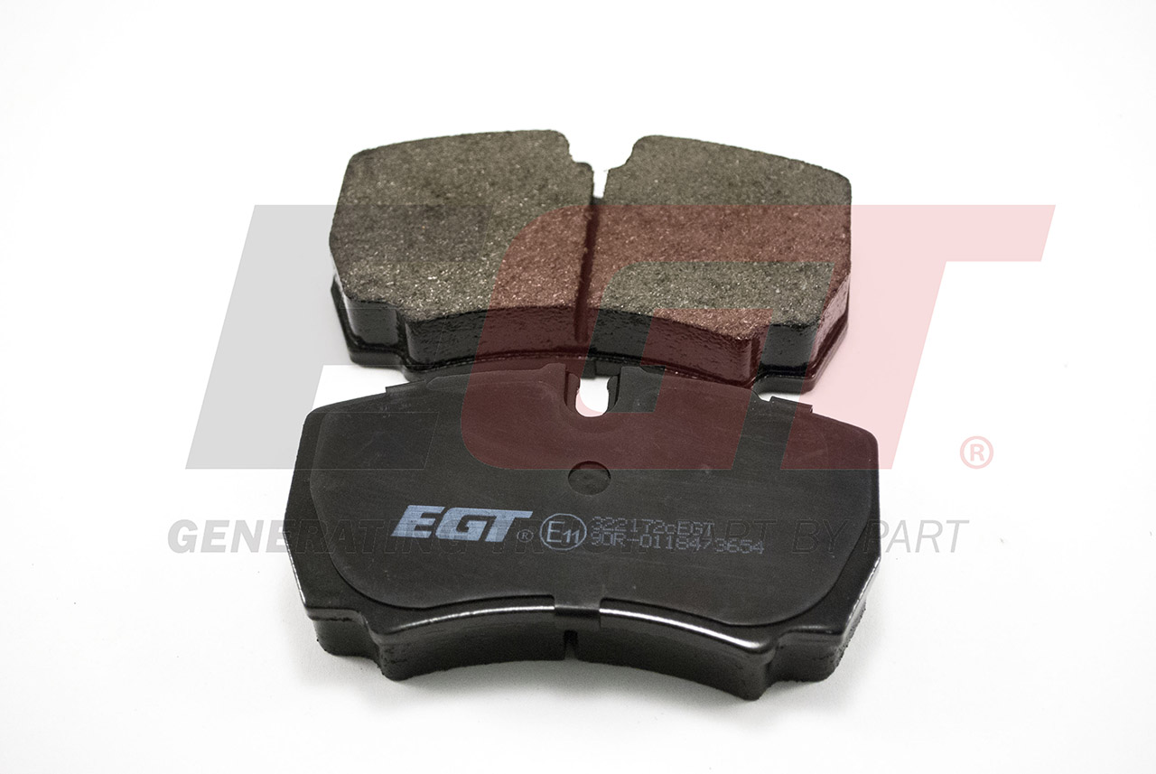 EGT Комплект тормозных колодок, дисковый тормоз 322172CEGT