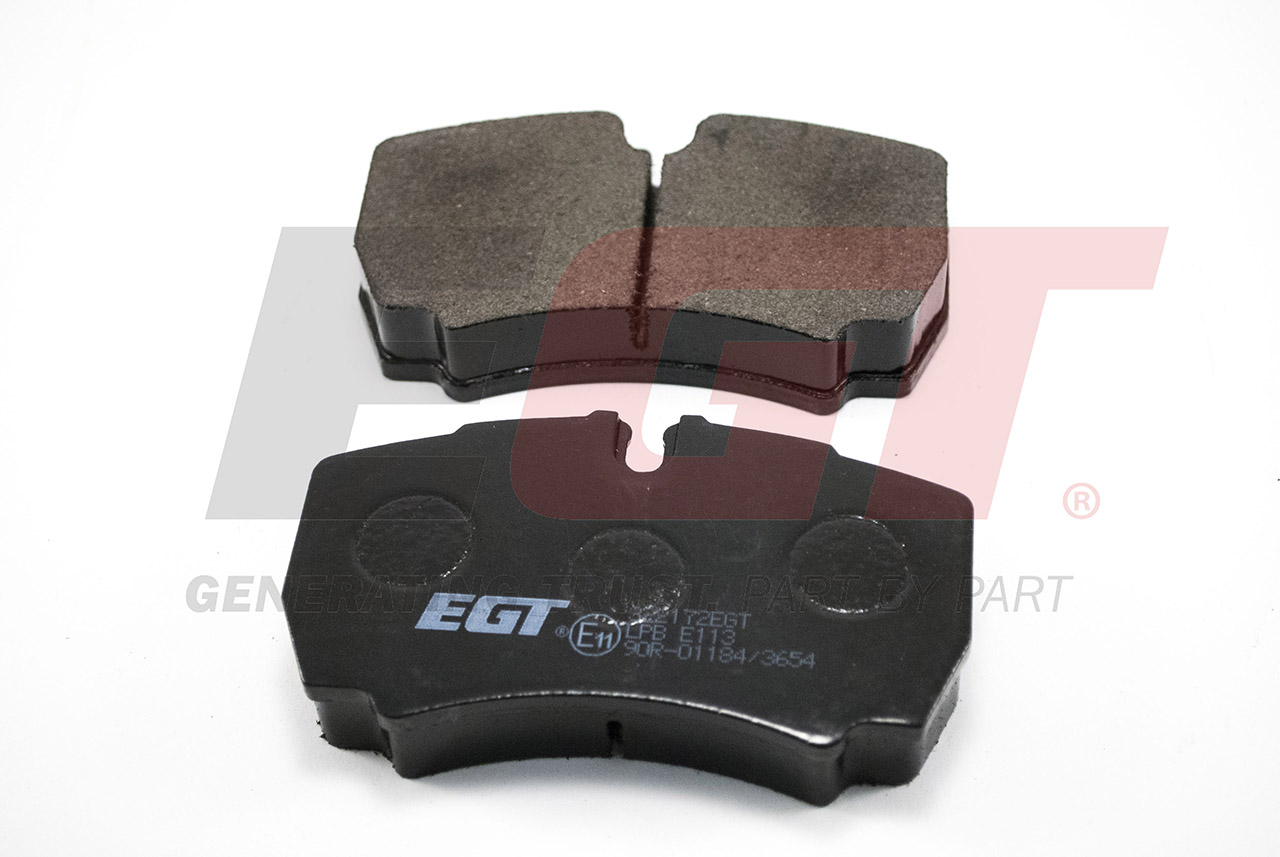EGT Комплект тормозных колодок, дисковый тормоз 322172EGT