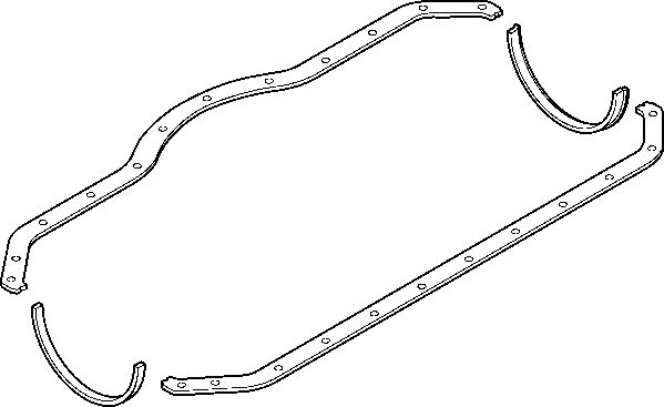 ELRING Комплект прокладок, масляный поддон 805.240