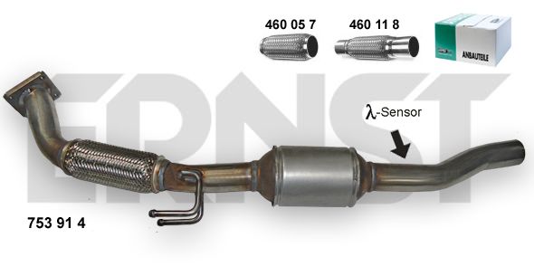 ERNST Katalizators 753914