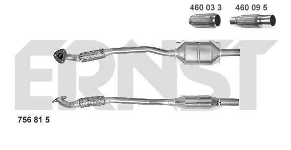 ERNST Katalizators 756815