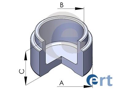 ERT Поршень, корпус скобы тормоза 150584-C