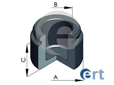 ERT Поршень, корпус скобы тормоза 151345-C