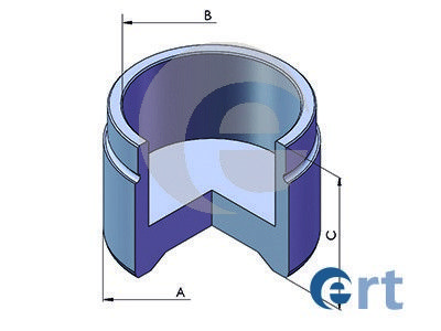 ERT Поршень, корпус скобы тормоза 151444-C