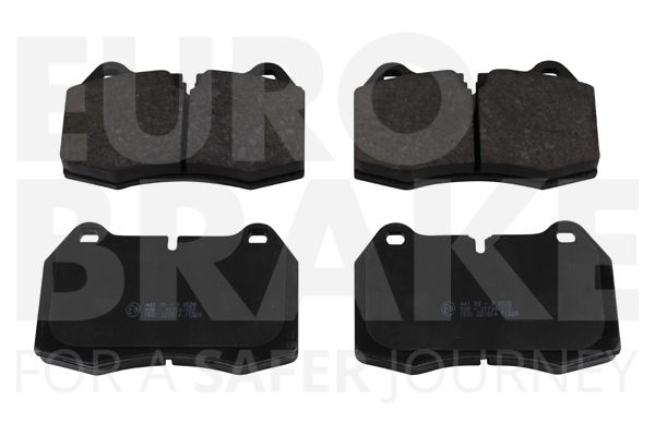 EUROBRAKE Комплект тормозных колодок, дисковый тормоз 5502221514
