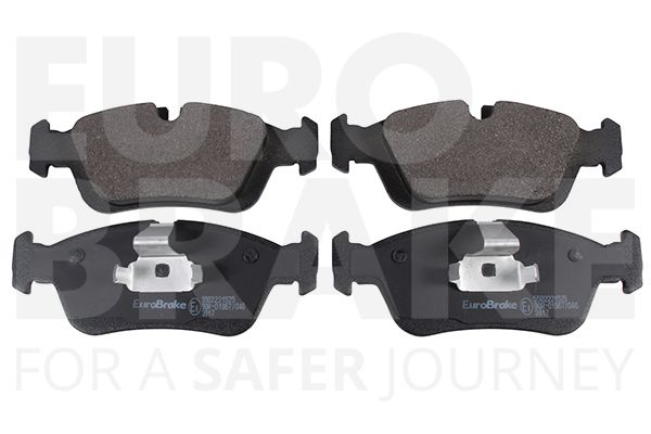 EUROBRAKE Комплект тормозных колодок, дисковый тормоз 5502221525