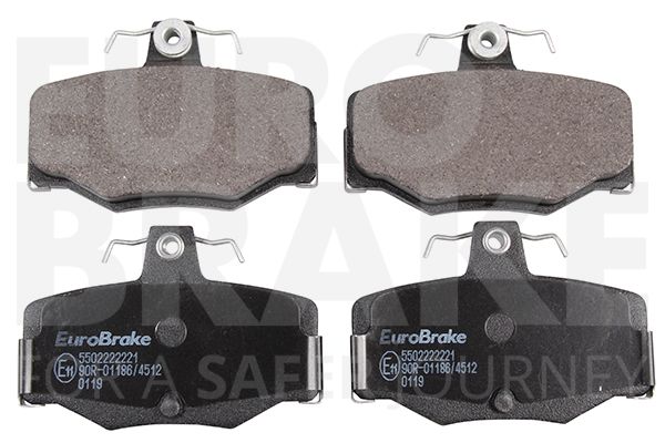 EUROBRAKE Bremžu uzliku kompl., Disku bremzes 5502222221