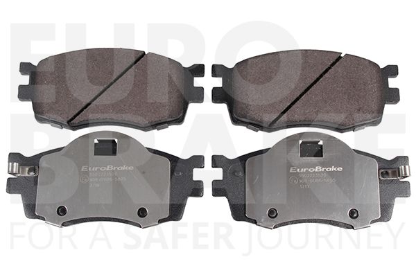 EUROBRAKE Комплект тормозных колодок, дисковый тормоз 5502223520