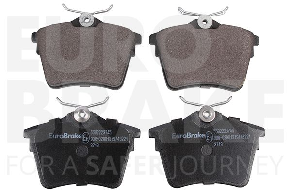 EUROBRAKE Bremžu uzliku kompl., Disku bremzes 5502223745