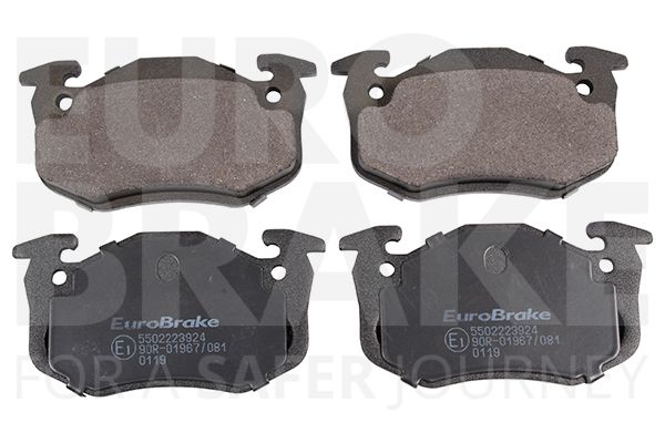 EUROBRAKE Bremžu uzliku kompl., Disku bremzes 5502223924